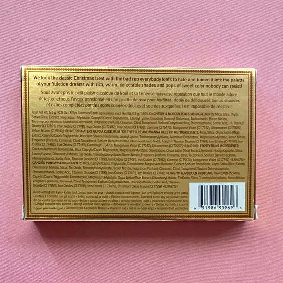 NWT Too Faced Limited Edition Forbidden Fruitcake Doll-Size Eyeshadow Palette - Picture 16 of 16